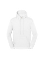 Kultiger 250 Kapuzenpullover, weiß