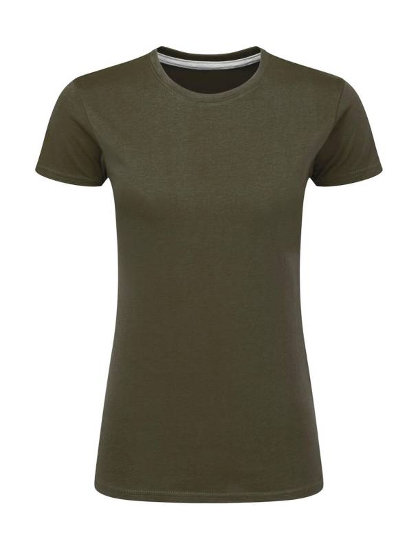 Signature Tagless Tee Damen, Thymian – SG Signature (1)