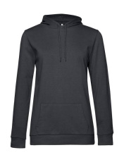 #Hoodie / Damen French Terry, Asphalt