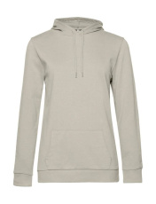 #Hoodie / Damen French Terry, Grauer Nebel