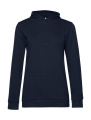#Hoodie / Damen French Terry, marineblau