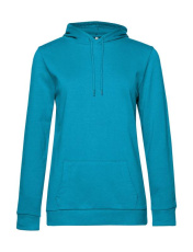#Hoodie / Damen French Terry, Hawaiian Blue