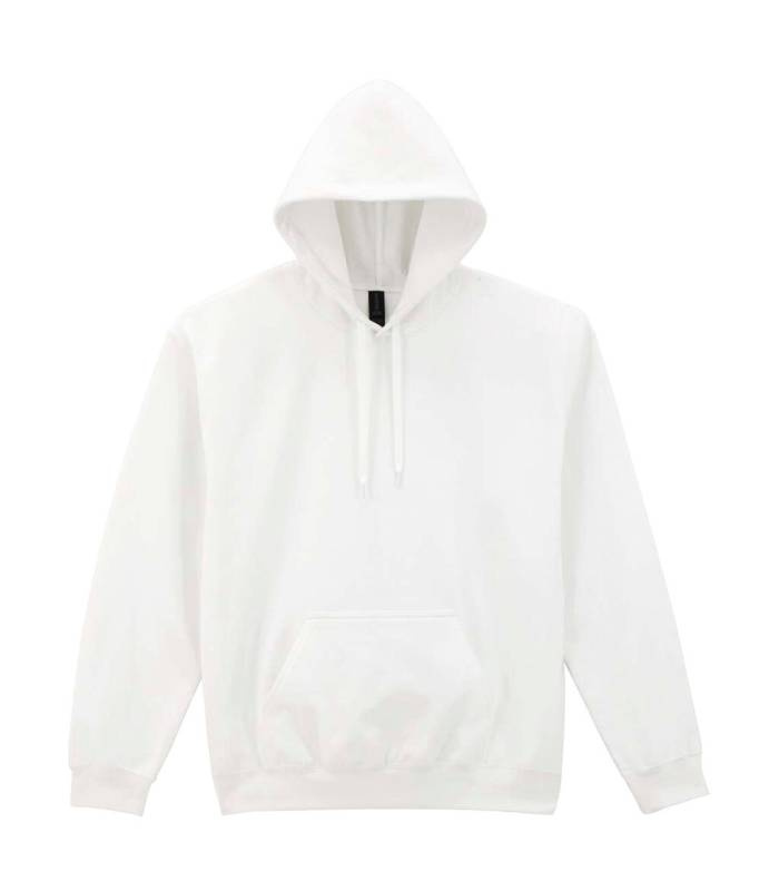 Softstyle Midweight Fleece-Kapuzenpullover für Erwachsene, weiß – Gildan (1)