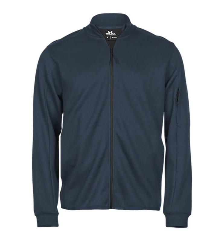 Sportliches Sweatshirt mit durchgehendem Reißverschluss, Tinte – Tee Jays (1)