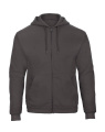 ID.205 50/50 Kapuzenpullover mit durchgehendem Reißverschluss, Unisex, Anthrazit