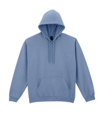 Softstyle Midweight Fleece-Kapuzenpullover für Erwachsene, Steinblau