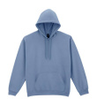 Softstyle Midweight Fleece-Kapuzenpullover für Erwachsene, Steinblau