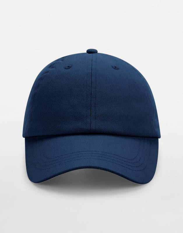 Junior Low Profile 6 Panel Dad Cap, marineblau – Beechfield (1)