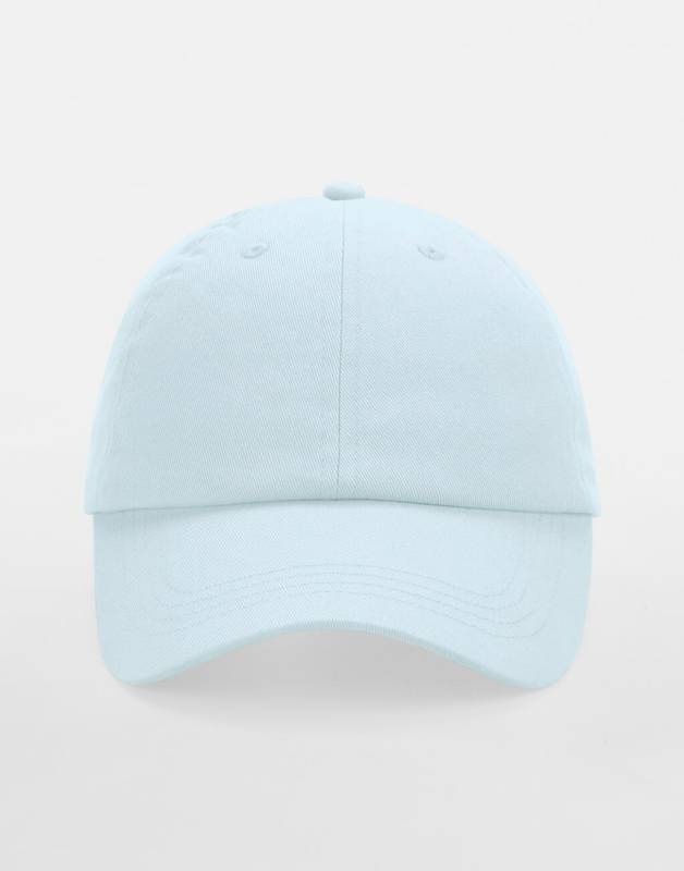 Junior Low Profile 6 Panel Dad Cap, Pastellblau – Beechfield (1)