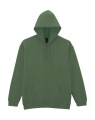 Softstyle Midweight Fleece-Kapuzenpullover für Erwachsene, militärgrün