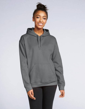 Softstyle Midweight Fleece-Kapuzenpullover für Erwachsene, waldgrün – Gildan (3)