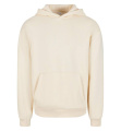 Flauschiger Hoodie, Weißer Sand