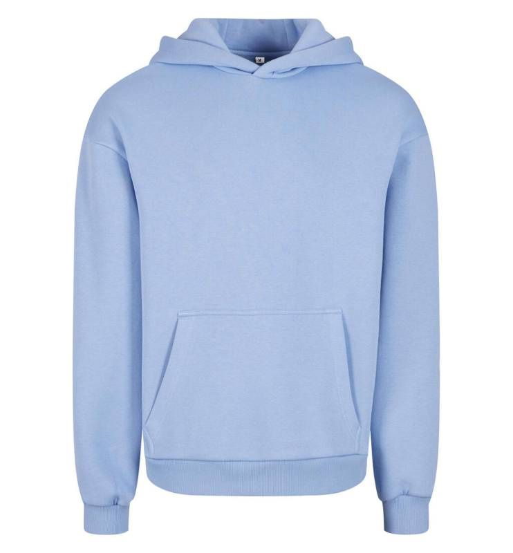Flauschiger Hoodie, Hellblau – Build Your Brand (1)