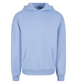 Flauschiger Hoodie, Hellblau