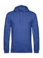 #Hoodie aus French Terry, Hellblau