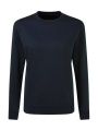 Damen-Sweatshirt mit Rundhalsausschnitt, marineblau, Marine