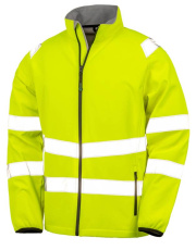 Recycelbare, bedruckbare Sicherheits-Softshell, Fluoreszierendes Gelb