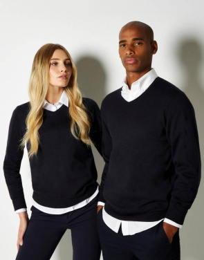 Klassischer Damen-Pullover „Arundel“, schwarz – Kustom Kit (3)