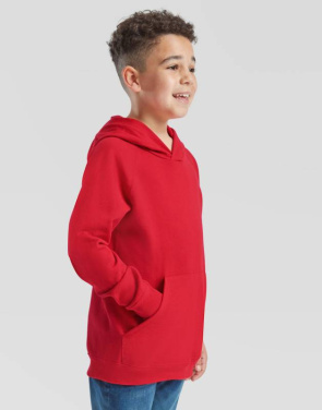 Leichter Kapuzenpullover für Kinder, graumeliert – Fruit of the Loom (3)