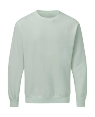 Herren-Sweatshirt mit Rundhalsausschnitt, Quecksilbergrau