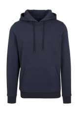 Schwerer Kapuzenpullover, marineblau