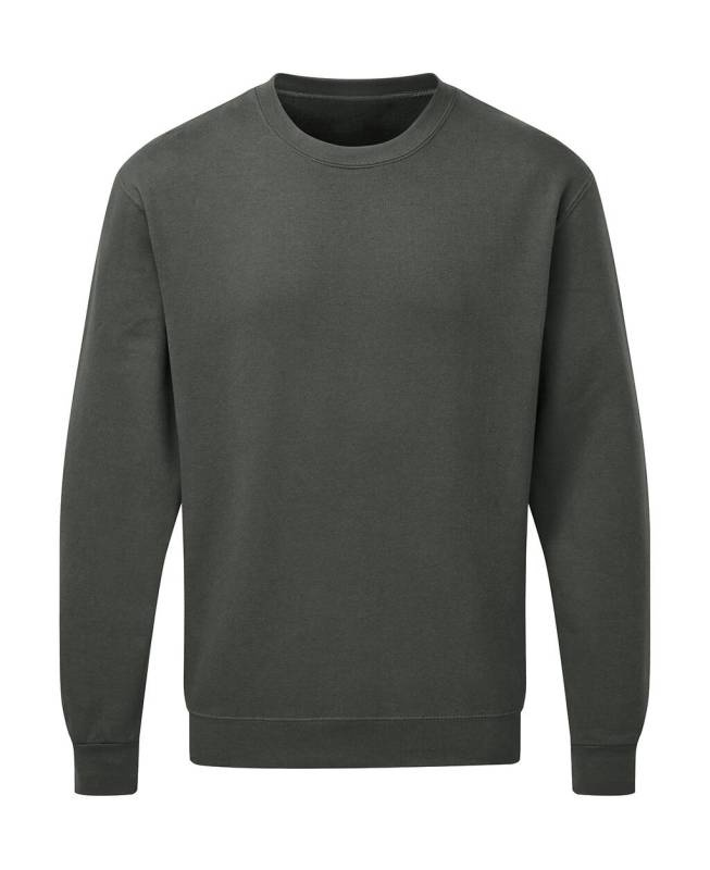 Herren-Sweatshirt mit Rundhalsausschnitt, anthrazitgrau – SG Originals (1)