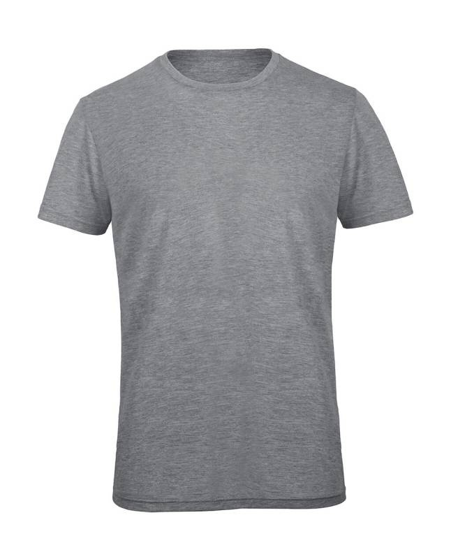 Triblend/Herren-T-Shirt, Hellgrau meliert – B&C (1)