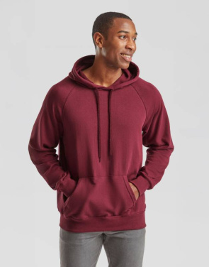 Leichter Kapuzenpullover, tiefes Marineblau – Fruit of the Loom (4)