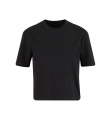 Sorona Damen-T-Shirt mit lockerer Passform, schwarz