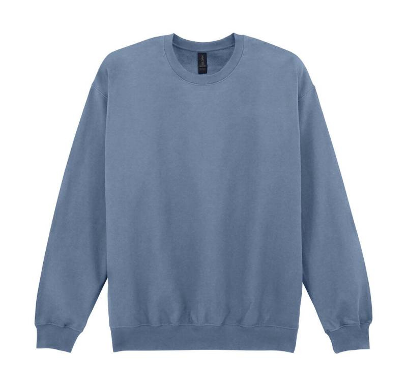 Softstyle Mittelschweres Fleece-Rundhalsausschnitt für Erwachsene, Steinblau – Gildan (1)
