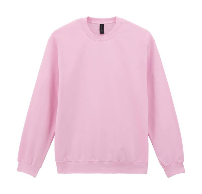 Softstyle Mittelschweres Fleece-Rundhalsausschnitt für Erwachsene, Hellrosa – Gildan (1)