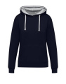 Originals Contrast Kapuzensweatshirt für Damen, Dunkelschwarz/Helloxburg