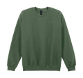 Softstyle Mittelschweres Fleece-Rundhalsausschnitt für Erwachsene, militärgrün