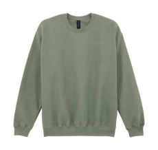 Softstyle Mittelschweres Fleece-Rundhalsausschnitt für Erwachsene, Salbei