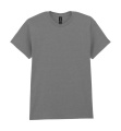 Schweres Baumwoll-T-Shirt für Erwachsene, anthrazitgrau, Holzkohle