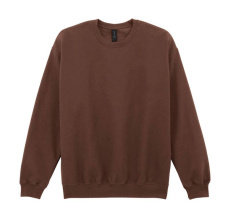 Softstyle Mittelschweres Fleece-Rundhalsausschnitt für Erwachsene, Kakao