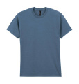 Schweres Baumwoll-T-Shirt für Erwachsene, Indigoblau