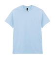 Schweres Baumwoll-T-Shirt für Erwachsene, hellblau