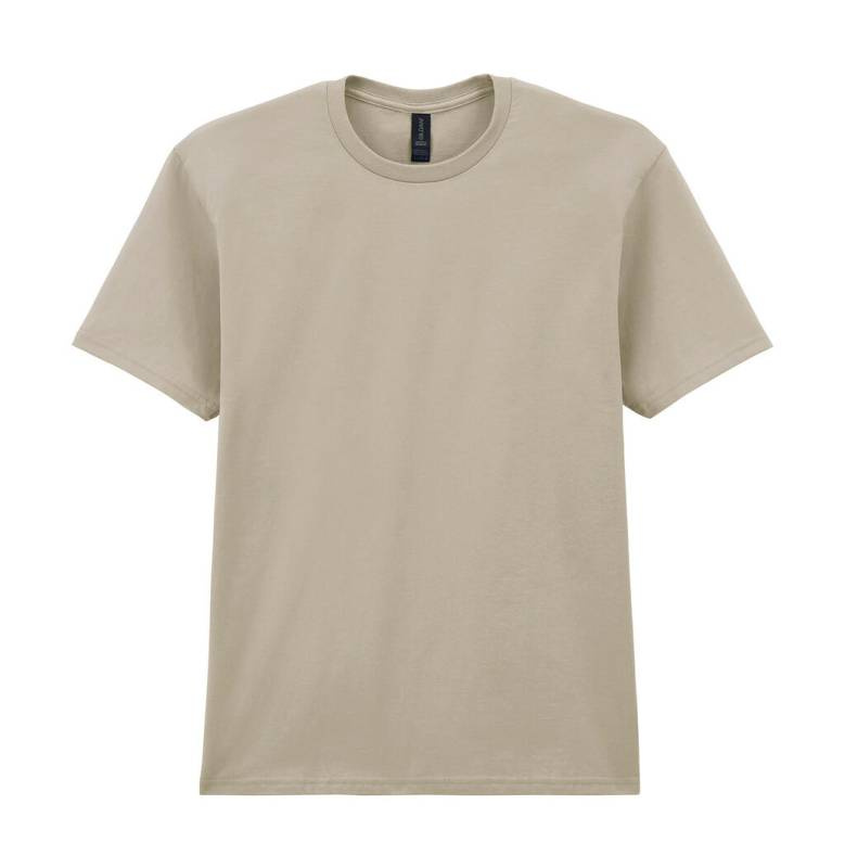 Softstyle Mittelschweres Erwachsenen-T-Shirt, sandfarben – Gildan (1)