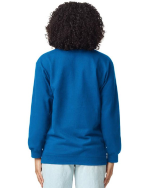 Softstyle Midweight Fleece-Sweatshirt für Erwachsene mit 1/4-Reißverschluss, gebrochenes Weiß – Gildan (4)