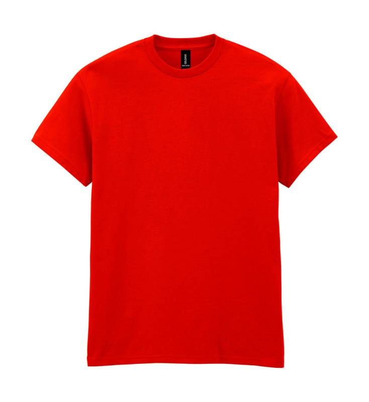 Schweres Baumwoll-T-Shirt für Erwachsene, rot – Gildan (1)