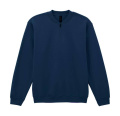 Softstyle Midweight Fleece-Sweatshirt für Erwachsene mit 1/4-Reißverschluss, marineblau, Marine
