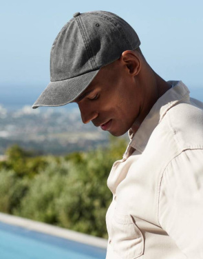 Lässige 5-Panel-Vintage-Kappe, Vintage Denim – Beechfield (2)