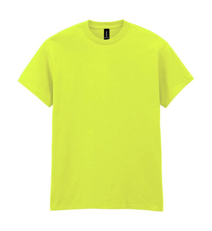 Schweres Baumwoll-T-Shirt für Erwachsene, Sicherheitsgrün – Gildan (1)