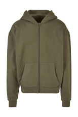 Ultra Heavy Zip Hoody, olivgrün