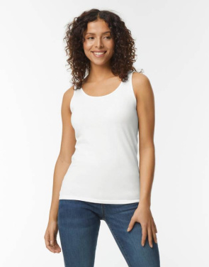 Softstyle Damen-Tanktop, weiß – Gildan (2)