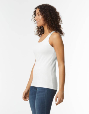 Softstyle Damen-Tanktop, weiß – Gildan (3)