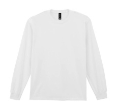 Ultra Cotton Erwachsenen-T-Shirt LS, weiß