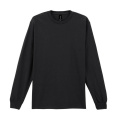 Ultra Cotton Erwachsenen-T-Shirt LS, schwarz