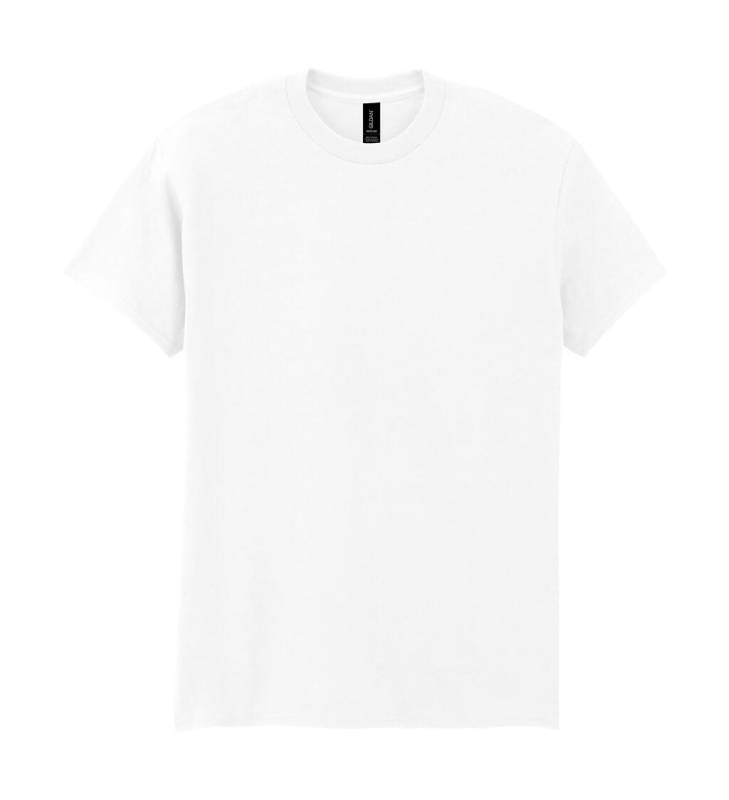 DryBlend Erwachsenen-T-Shirt, weiß – Gildan (1)